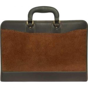 Maletín En Carpincho y Cuero Ecologico