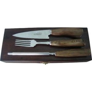 Juego Tenedor Cuchillo y Chaira