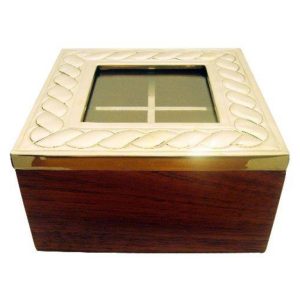 Caja Para Te Con Alpaca Labrada x 4