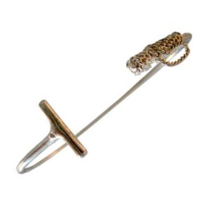 Pulsera bañada en Platino Taco de Polo