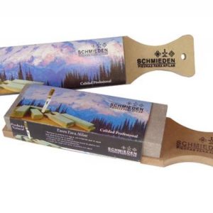 Piedras Para Afilar Simple Grande Con Base De Madera