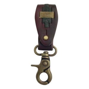 Llavero De Cuero Bordado