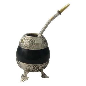 Mate + Bombilla De Alpaca