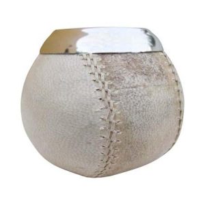 Mate Porito De Cuero Crudo