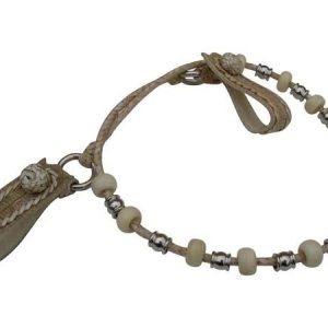 Cuenta Ganado Alpaca y Hueso Con Presilla