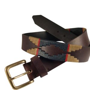 Cinto De Cuero Engrasado Para Dama