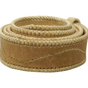 Lonja De Carpincho Con Hebilla De Alpaca