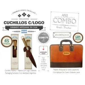 Combo (45 Cuchillos Grabados) + Un Maletin Grabado De Regalo