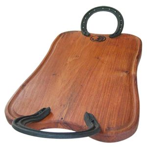 Tabla Con Dos Herraduras