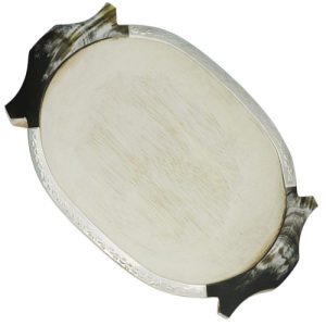 Bandeja de Madera con Alpaca y Asta