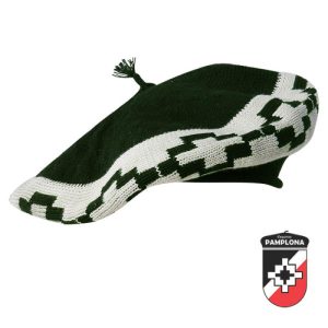 Boina Pamplona De Hilo Con Guarda
