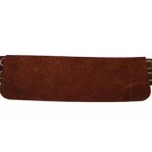 Culero De Guarda Pampa Con Punteras En Cuero Crudo