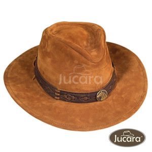 Sombrero Jucara Australiano Fantasia Combinado Con Pelo o Carpincho