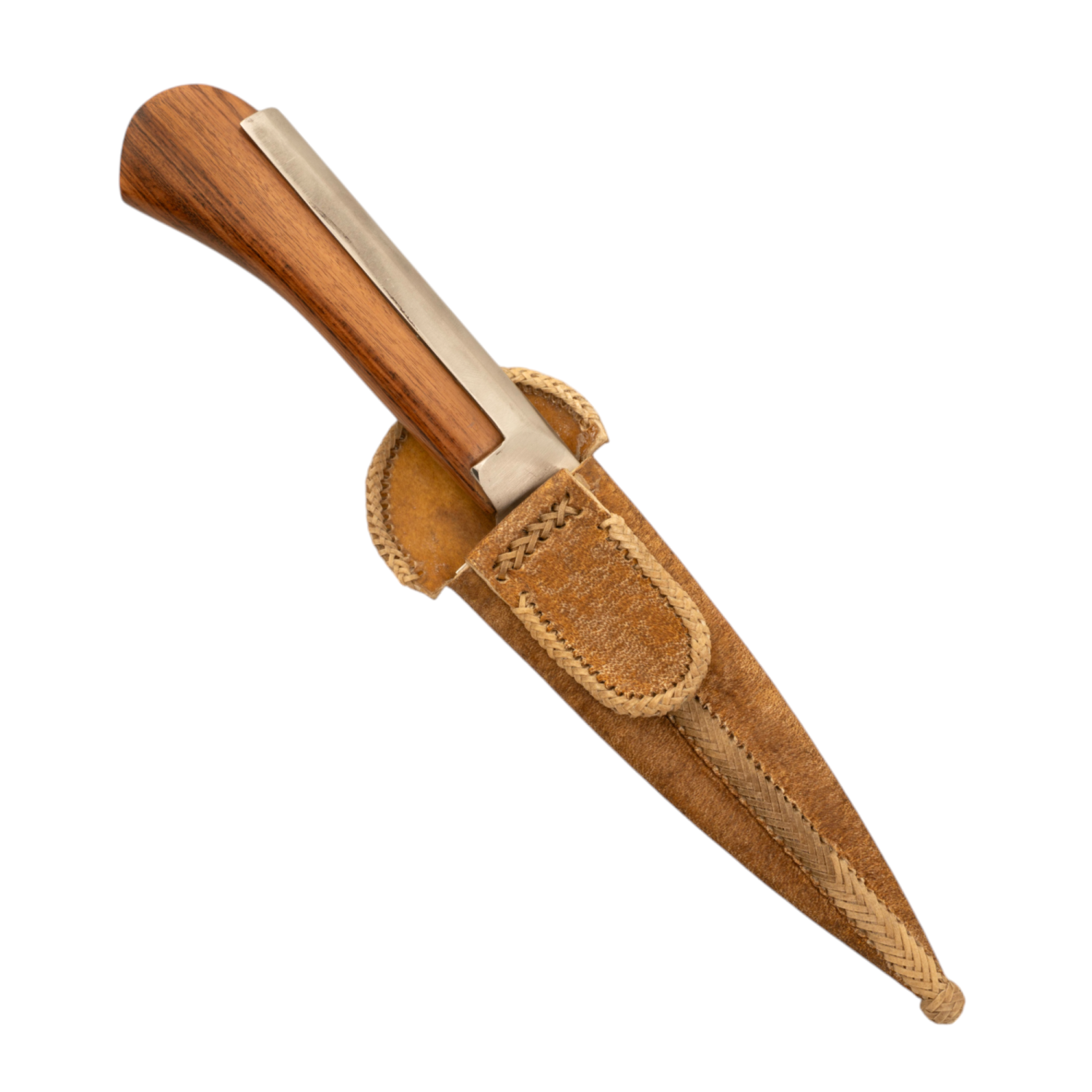 Cuchillos Mango De Madera Y Alpaca Con Hoja De Tuzar Acero Inoxidable Schmieden 14 Cm Estilo TUZAR CRIOLLO - Imagen 6