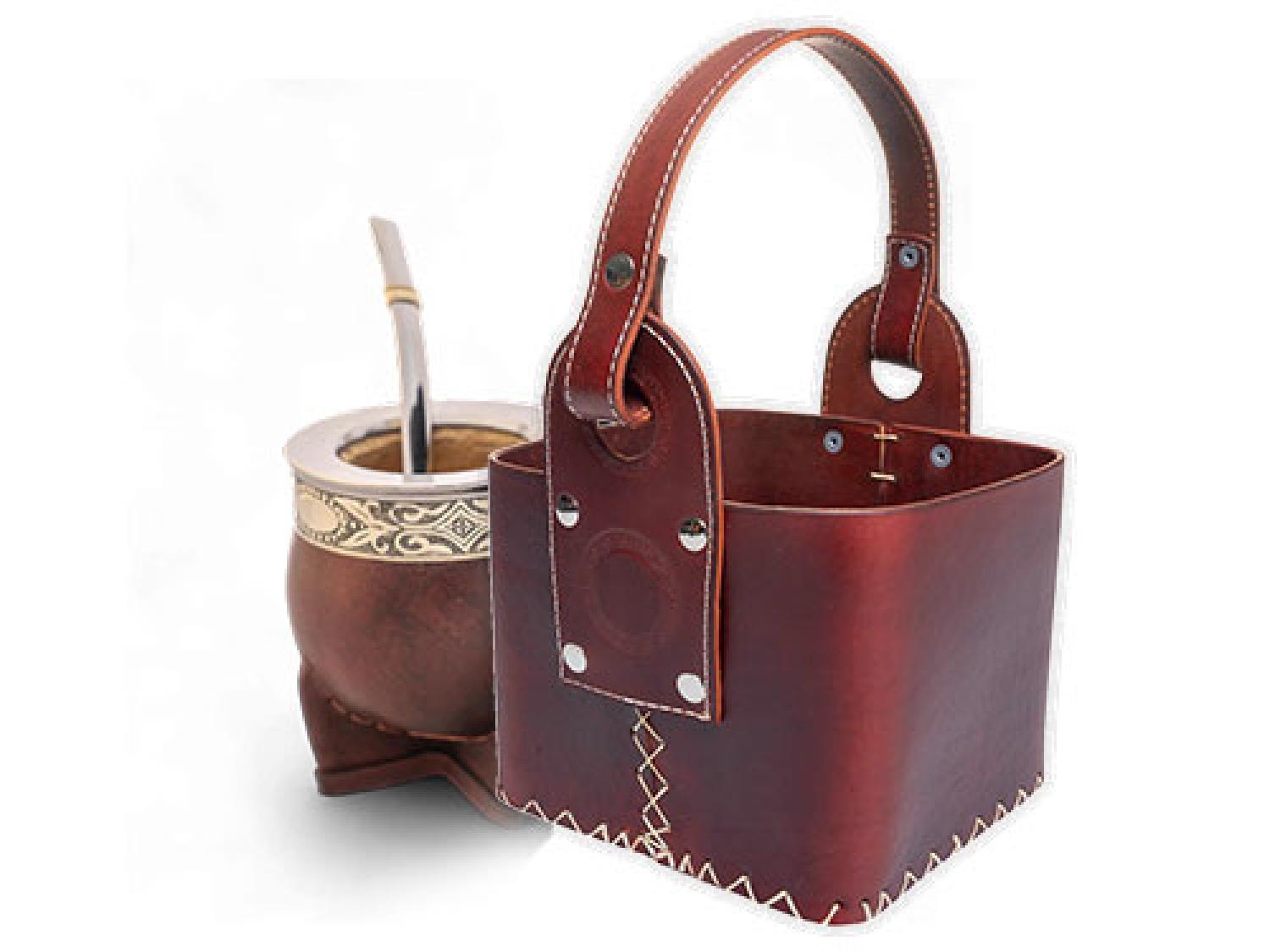 Set De Matera Canasta Mates Y Bombilla - Imagen 2