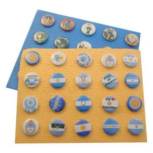 Plancha de Pines Motivos Argentinos - Redondos