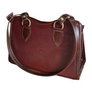 Cartera Lady En Cuero