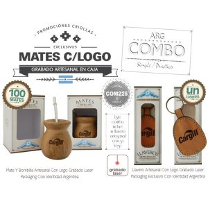 Combo (100 Mates Grabados) + Un Llavero Grabado De Regalo