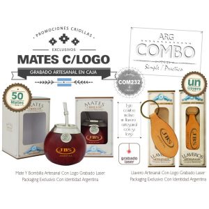 Combo (50 Mates Grabados) + Un Llavero Grabado De Regalo