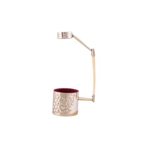 Porta Botellas De Hueso Con Alpaca