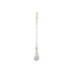 Bombilla De Alpaca Curva