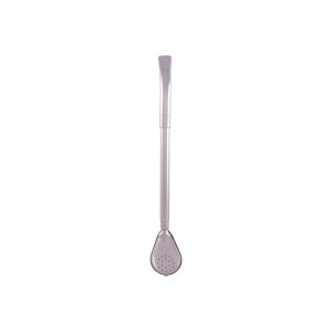 Bombilla Pico De Loro Curva Larga Acero Inoxidable Estilo Porongo Desarmable