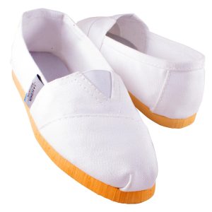 Alpargata La Rodada De Lona Con Fondo De Goma