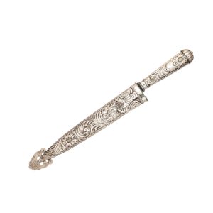 Cuchillo Criollo De Alpaca Labrada 20Cm Acero Inox