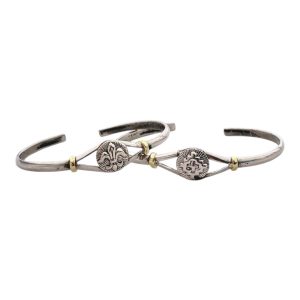Pulsera De Alpaca Doble