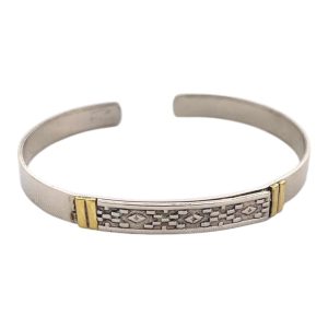 Pulsera de Alpaca y detalles en Bronce