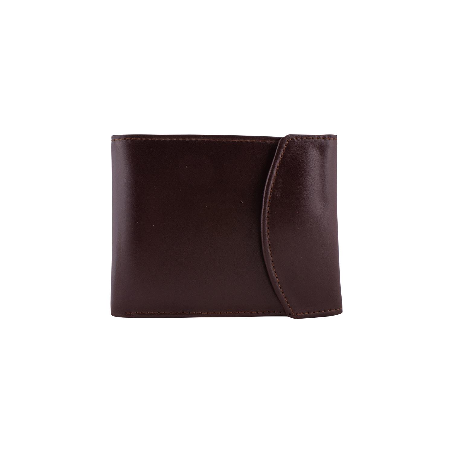 Billetera De Cuero Elegante Con Solapa - Imagen 3