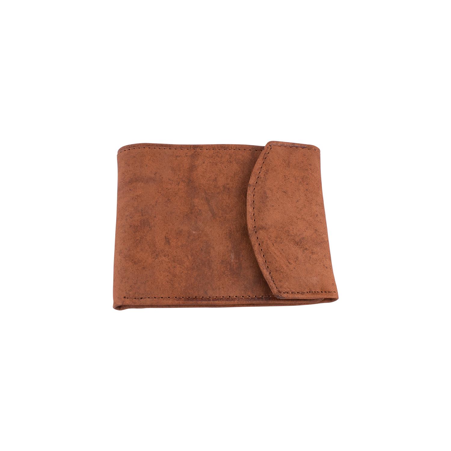 Billetera De Cuero Elegante Con Solapa - Imagen 12