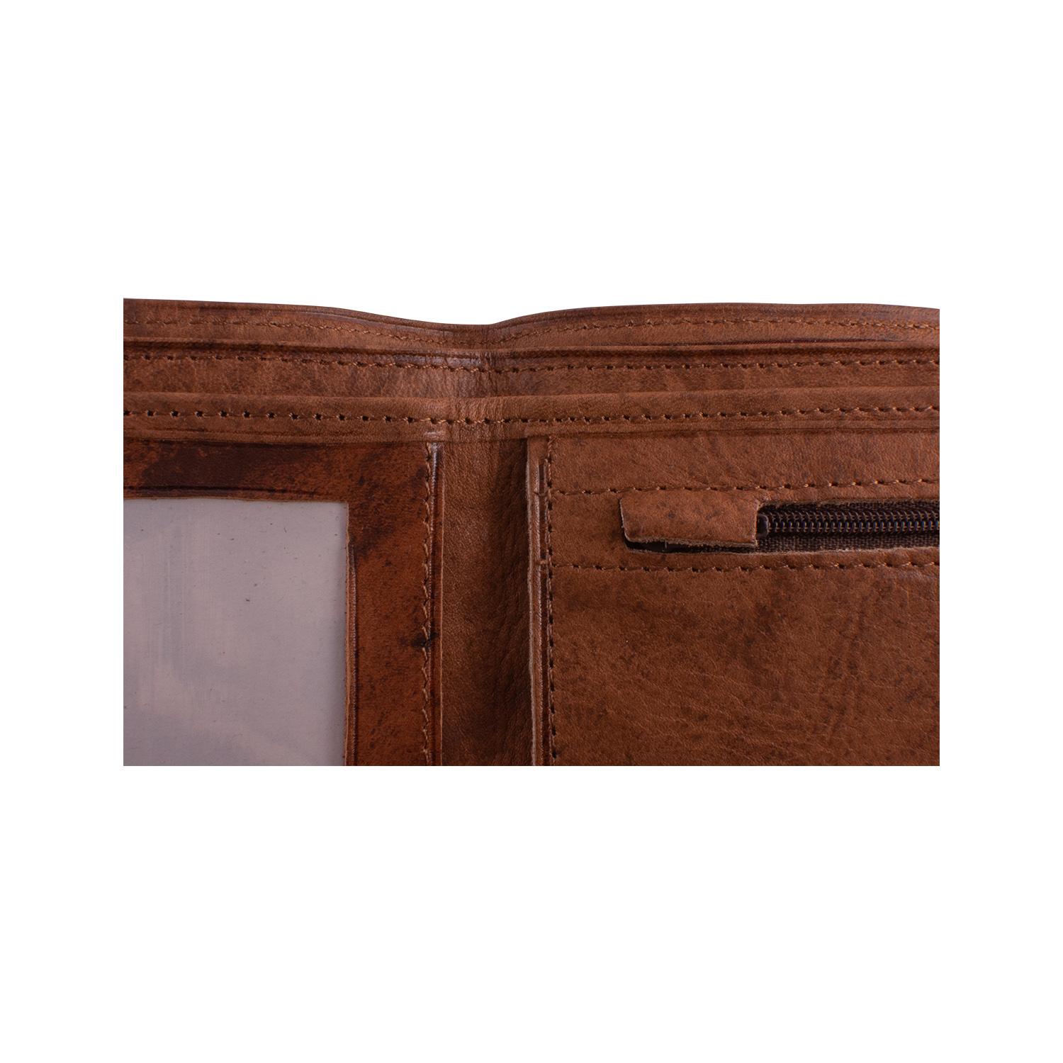 Billetera De Cuero Elegante Con Solapa - Imagen 15