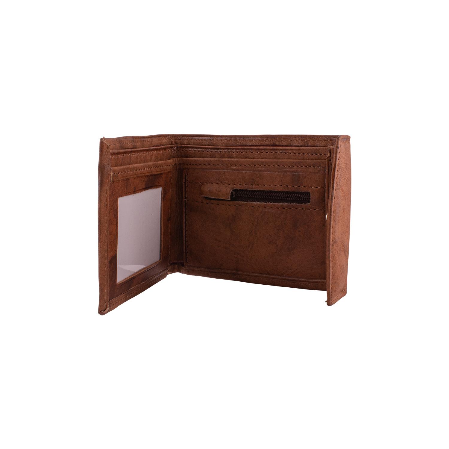 Billetera De Cuero Elegante Con Solapa - Imagen 19