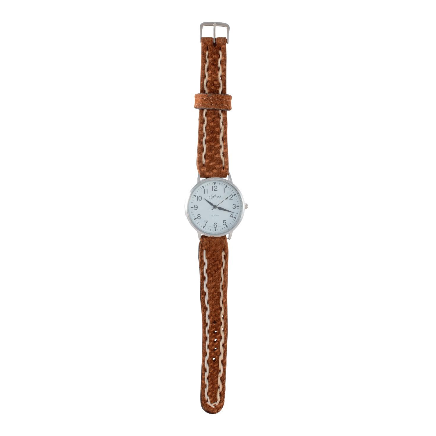 Reloj con Malla Partida de Carpincho para dama - Imagen 4