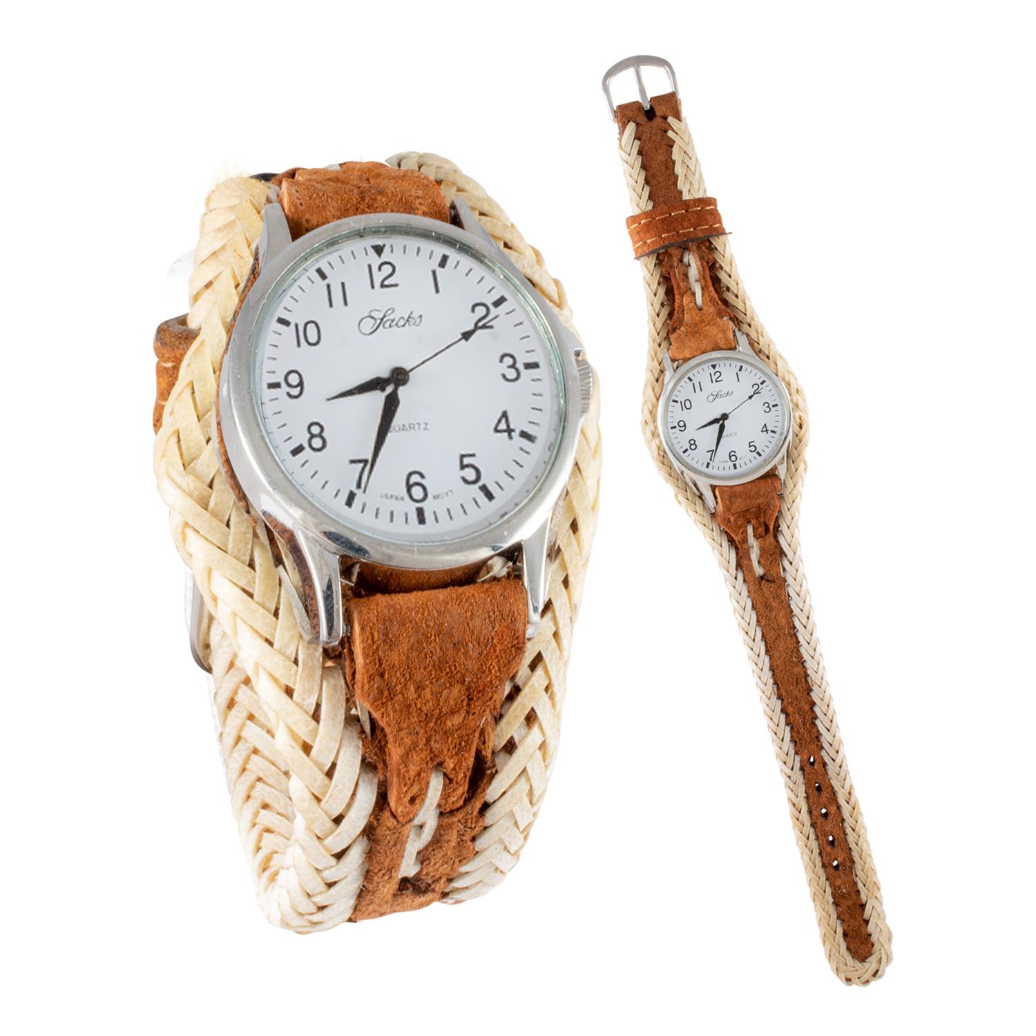 Reloj Con Malla De Carpincho dama - Imagen 3