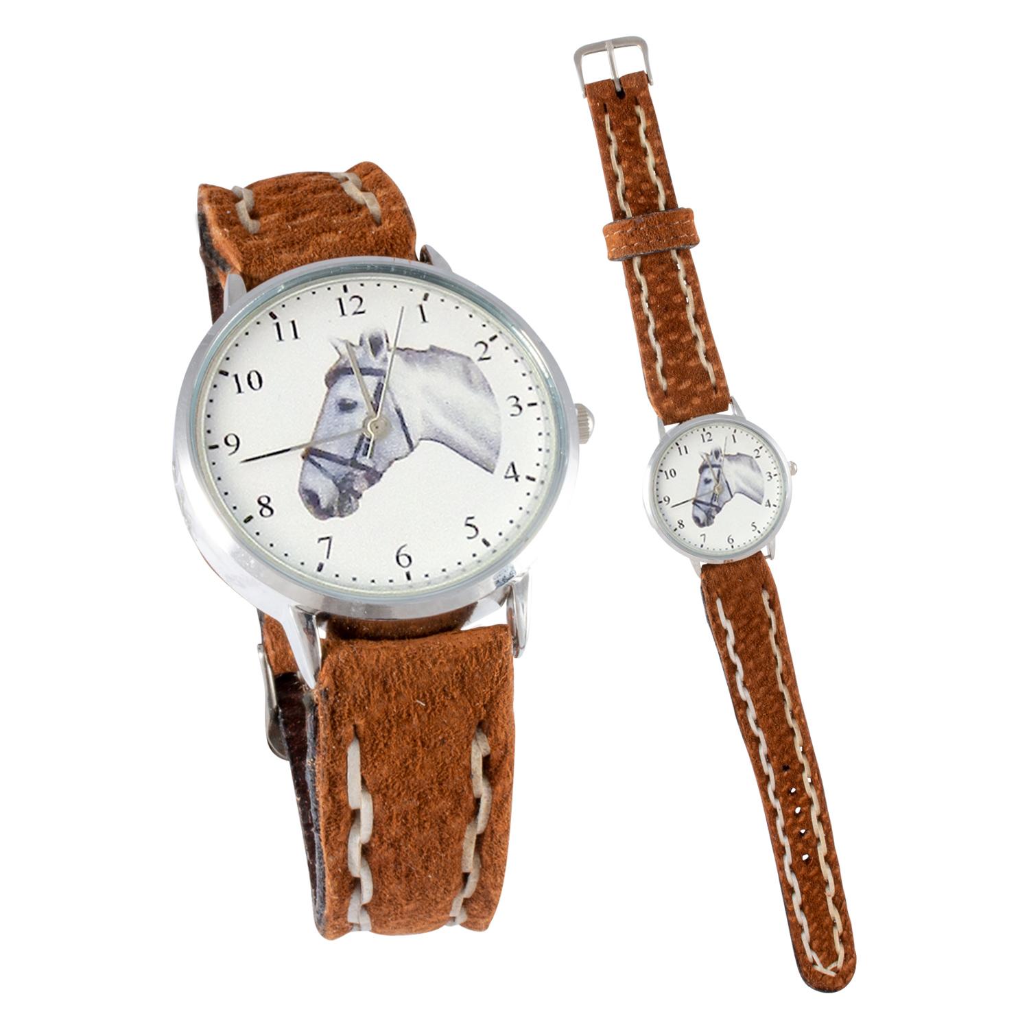 Reloj con Malla Partida de Carpincho para dama - Imagen 6