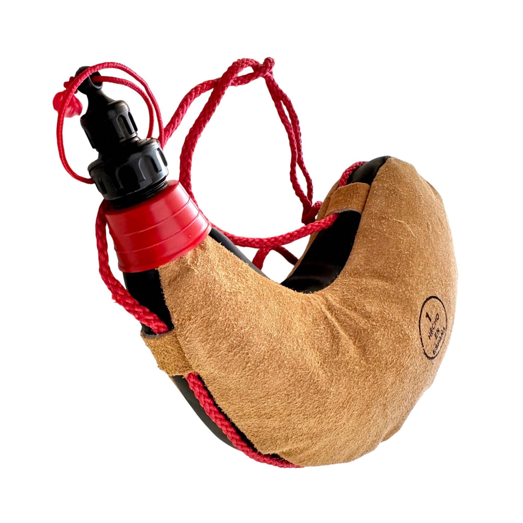 Bota De Vino 1 L CURVA De Latex Eco - Imagen 2