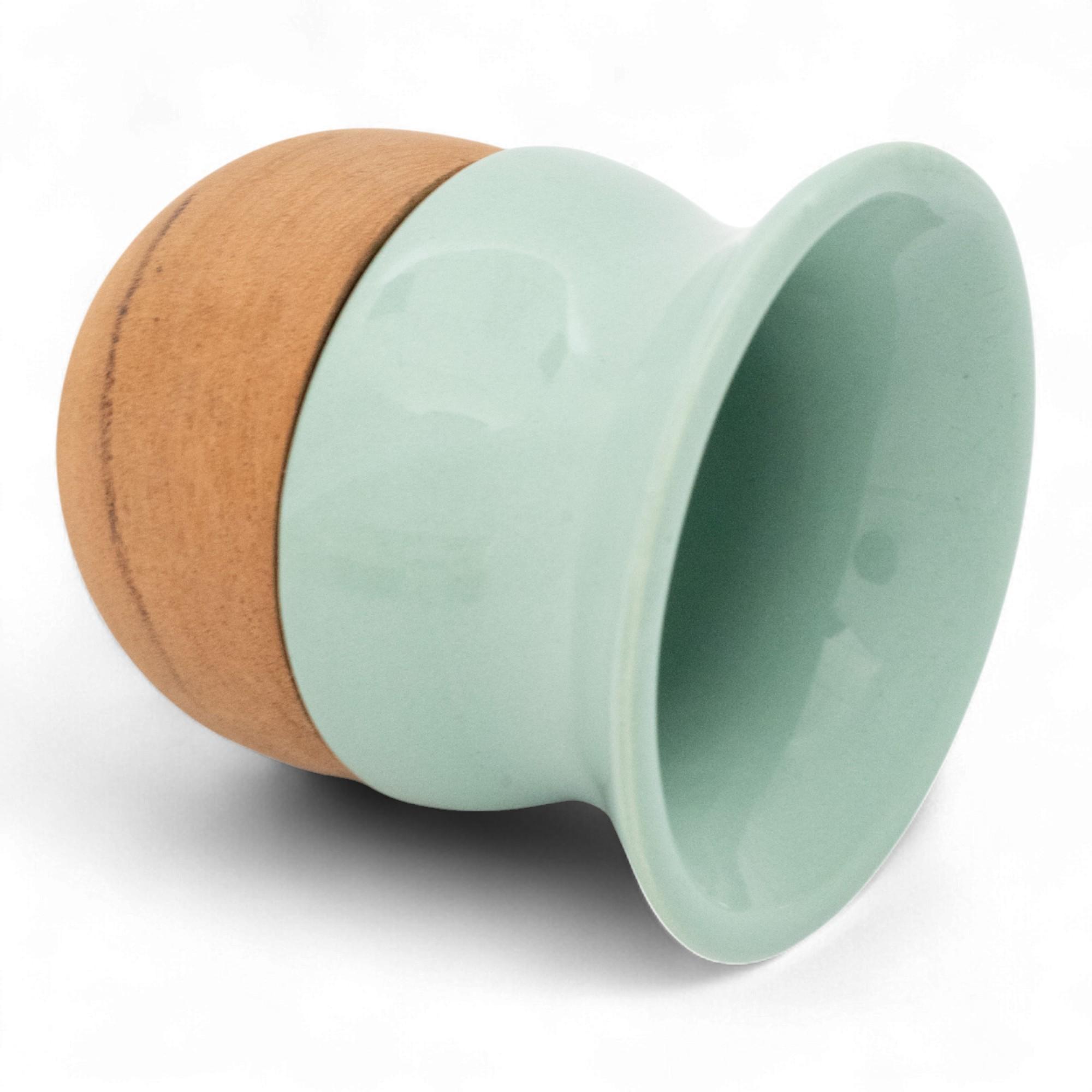 Mate de Ceramica Y Madera - Imagen 4