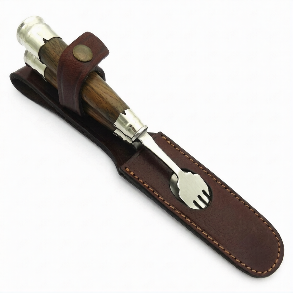 Juego Para Asado TOBIANO Acero Inox PAMPEANA 5 Pulgadas - Imagen 2