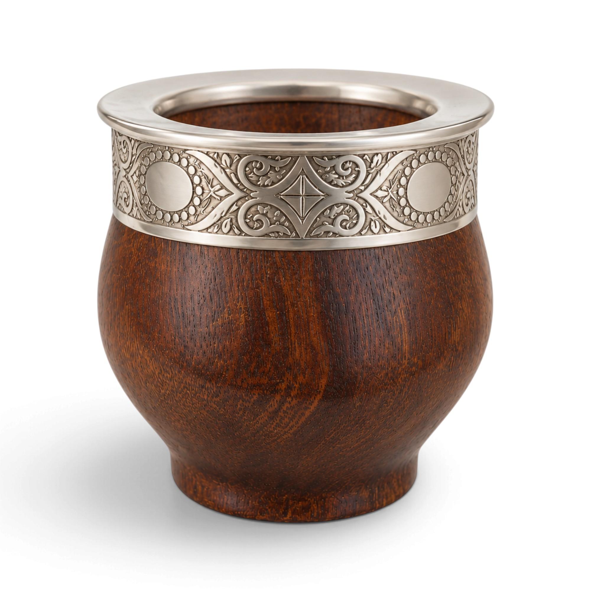 Mate Imperial Con Guarda, Madera Lustrada - Imagen 2