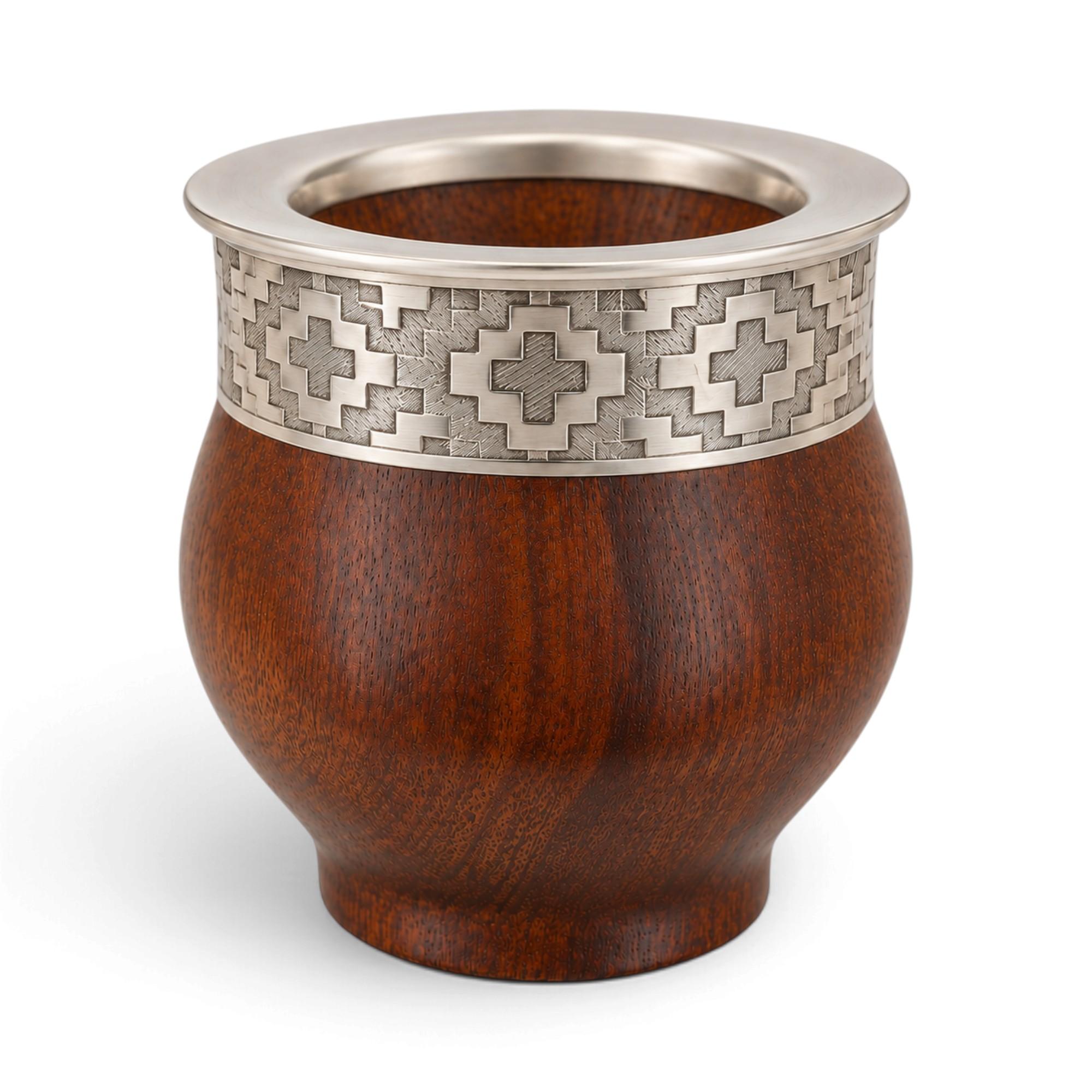 Mate Imperial Con Guarda, Madera Lustrada